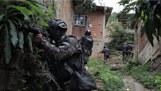 Fuerzas policiales venezolanas.