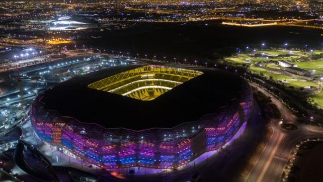 Uno de los nuevos estadios construidos en Qatar.