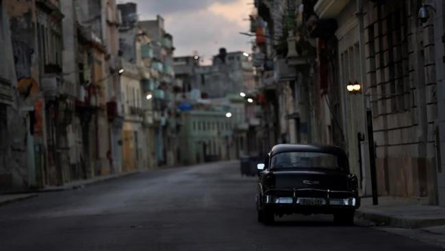 La Habana en toque de queda en septiembre de 2020.