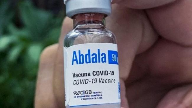 Candidato vacunal Abdala.