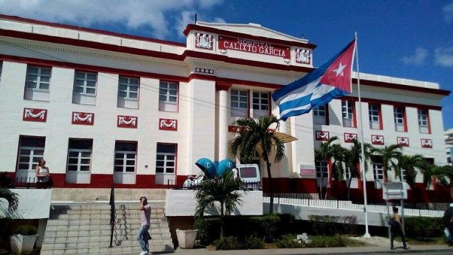 Hospital General Calixto García en La Habana, Cuba. 