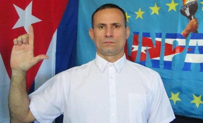 El activista cubano José Daniel Ferrer, líder de UNPACU.