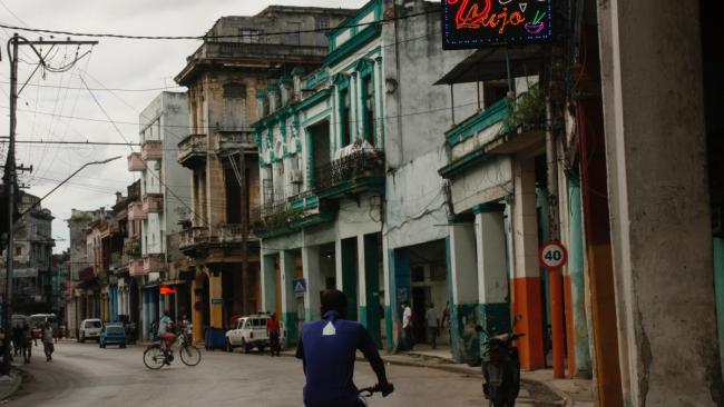 Una calle de La Habana, Cuba.