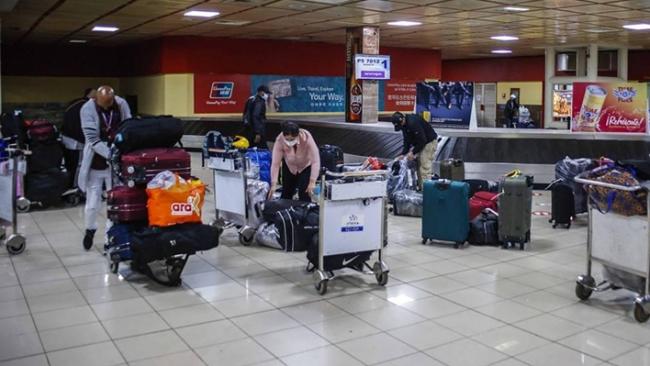 Pasajeros en el aeropuerto de La Habana, imagen de archivo.