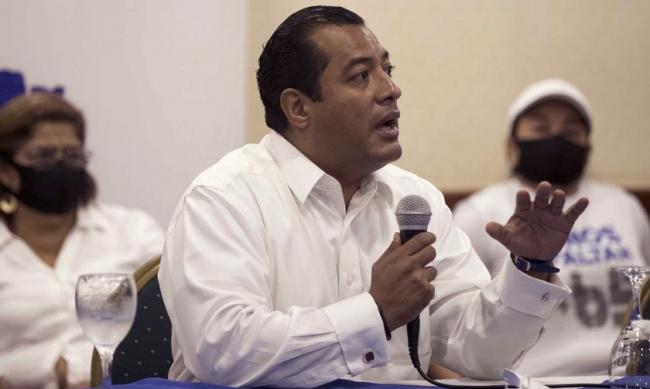 Félix Maradiaga, el tercer precandidato detenido por el régimen de Daniel Ortega.
