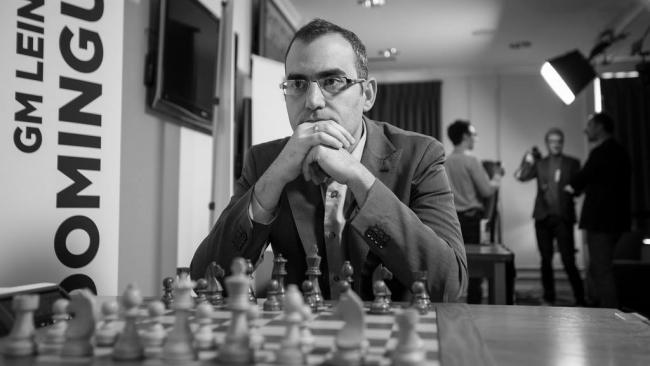 El ajedrecista cubano Leinier Domínguez.