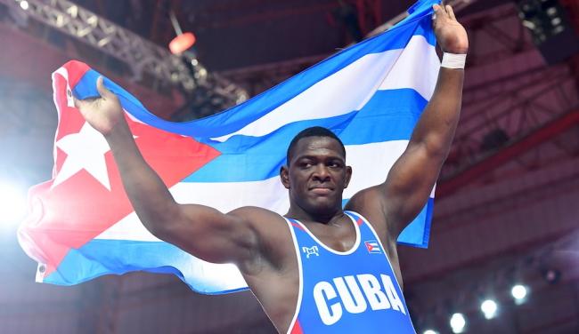 El luchador Mijaín López, otra vez esperanza del deporte cubano para unos Juegos Olímpicos.