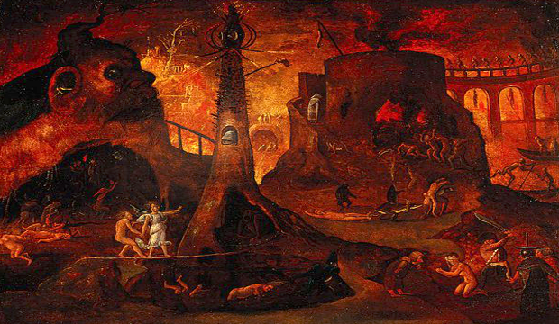 El Infierno, según El Bosco.
