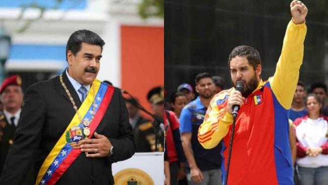 Nicolás Maduro y su único hijo Nicolás Maduro Guerra.