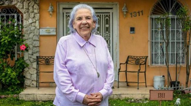 La exprisionera política cubana Ana Lázara Rodríguez-
