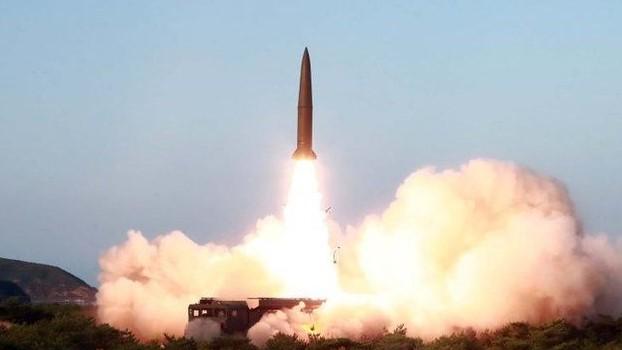 Lanzamiento de un misil norcoreano.