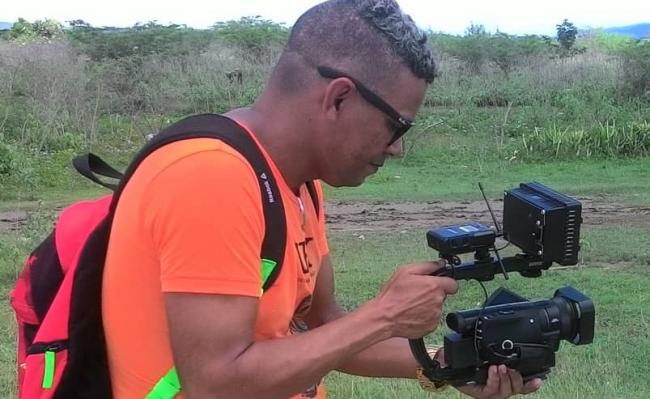 Anderlay Guerra Blanco en trabajos de realización audiovisual.
