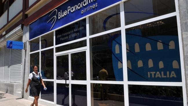 Oficina de ventas de Blue Panorama en La Habana.
