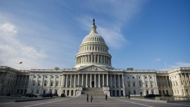 El Capitolio en Washington, sede del poder legislativo de EEUU.