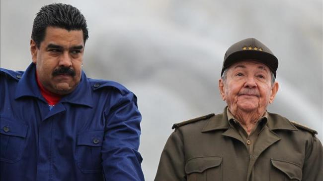 Nicolás Maduro y Raúl Castro, en una imagen de archivo de 2015.