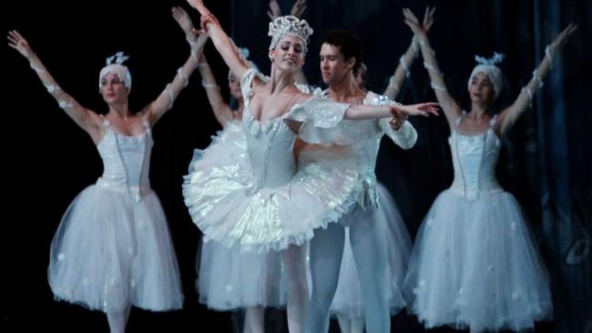Bailarines del Ballet Nacional de Cuba.