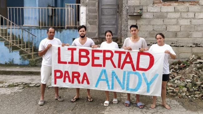 La familia de Andy García exige su libertad en Santa Clara, Cuba.