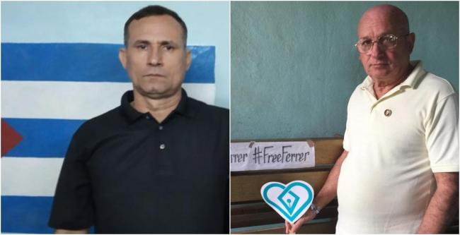 Los opositores cubanos José Daniel Ferrer y Félix Navarro, procesados tras el 11J.