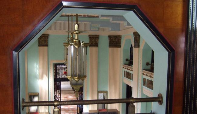 Interior del Edificio Bacardí, La Habana Vieja. 