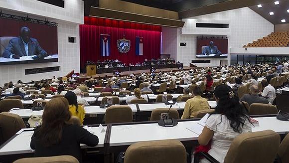 Plenario de la Asamblea Nacional del Poder Popular de Cuba.