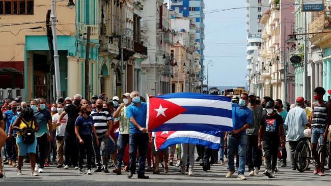 Protestas del 11 de julio en Cuba.