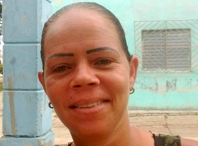 Bárbara Farrat Guillén, madre del adolescente cubano preso Jonathan Torres Farrat.