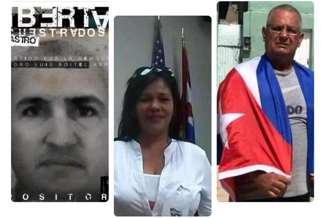 Tres activistas cubanos procesados por el 11J en Colón, Matanzas.