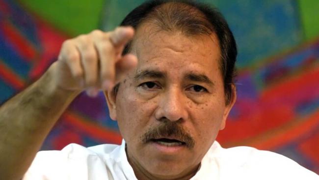 El mandatario nicaragüense Daniel Ortega.