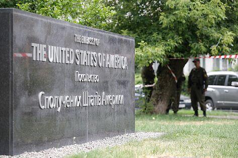 Embajada de EEUU en Ucrania.