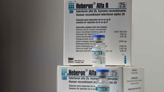 Fármaco Heberon Alpha R 2B.