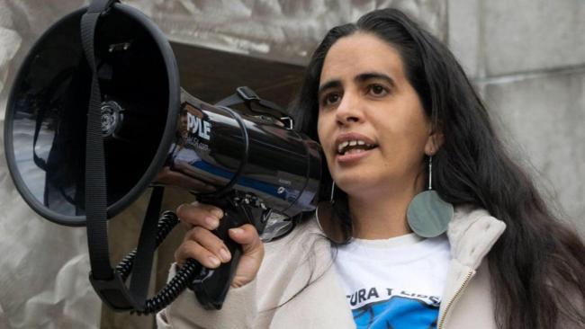 La activista cubana Anamely Ramos.
