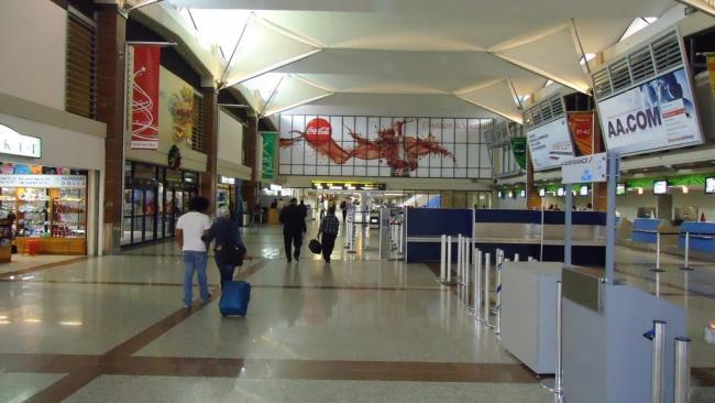 Aeropuerto Internacional Las Américas de santo Domingo.