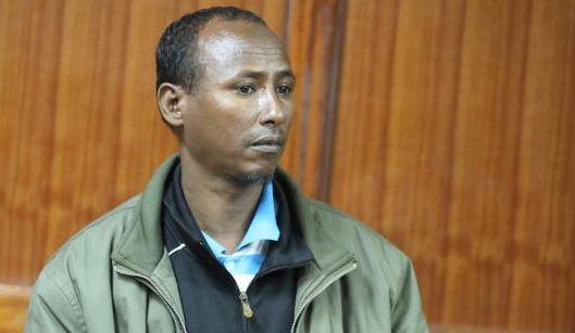 Isaac Robow, condenado en Kenia por el secuestro de los médicos cubanos.