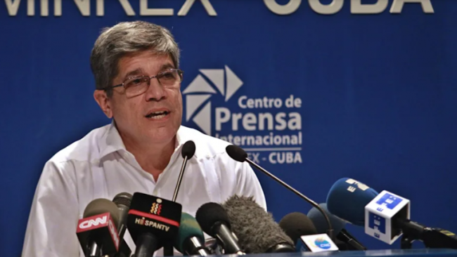 Carlos Fernández de Cossío, viceministro de Exteriores cubano.