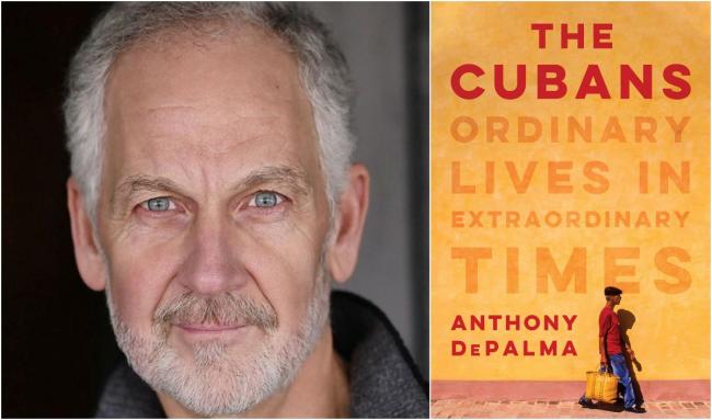 El periodista Anthony DePalma y su libro 'The Cubans'.