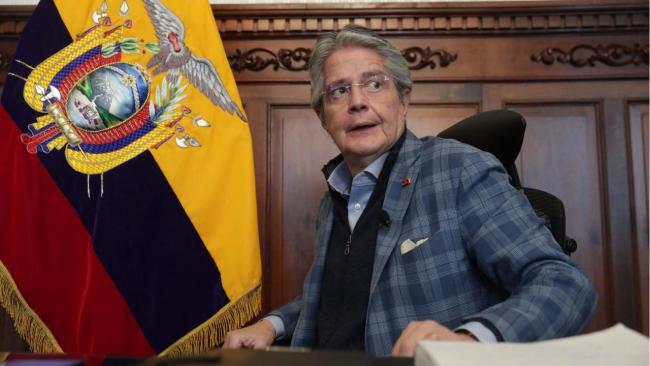 El presidente de Ecuador, Guillermo Laso.