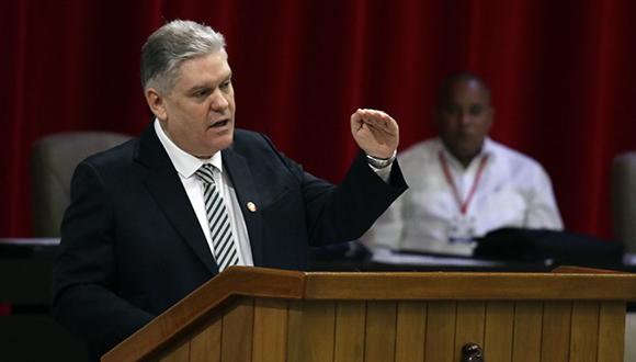 Alejandro Gil, ministro de Economía y Planificación de Cuba.