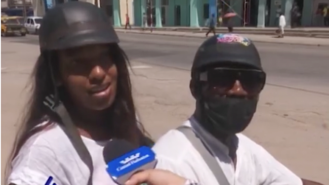 Los cubanos que trolearon a la periodista oficialista.