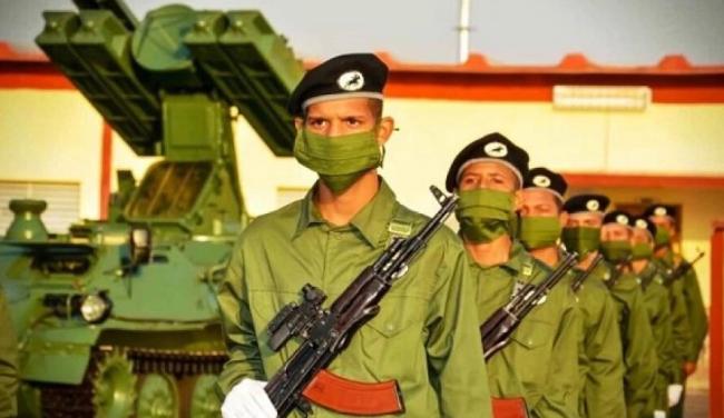 Fuerzas del Ejército Oriental de Cuba.
