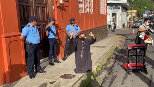 Represión contra religiosos católicos en Nicaragua.