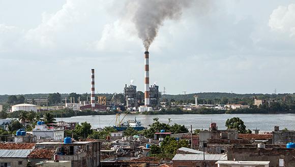 Termoeléctrica de Cienfuegos.