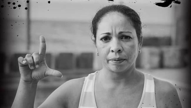 La prisionera política cubana Aymara Nieto.