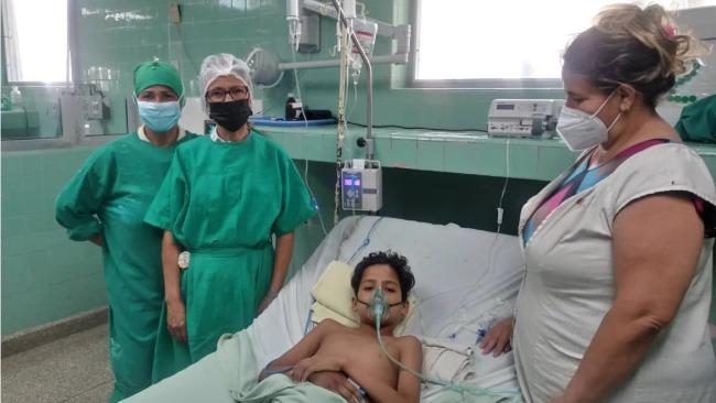 El primer paciente pediátrico en Camagüey en estado crítico a causa de un dengue hemorrágico.