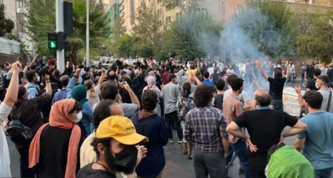 Manifestaciones en Irán.