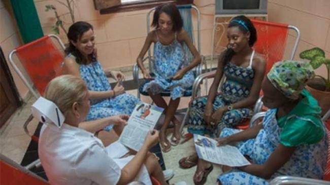Adolescentes embarazadas en Cuba.