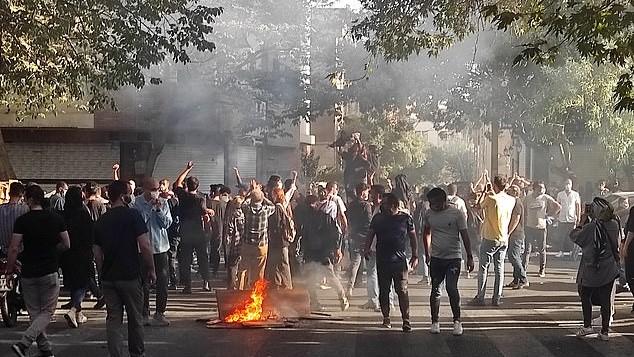Manifestaciones en Irán.