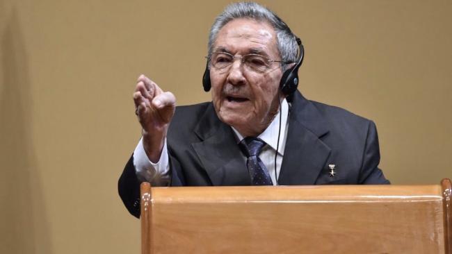Raúl Castro, 2016.