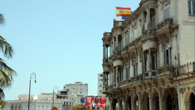 El consulado de España en La Habana.