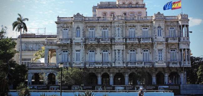 El Consulado Español en La Habana. 