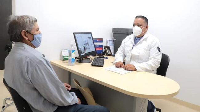Una consulta médica en México.